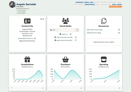 MonkeyPod CRM (screenshot)